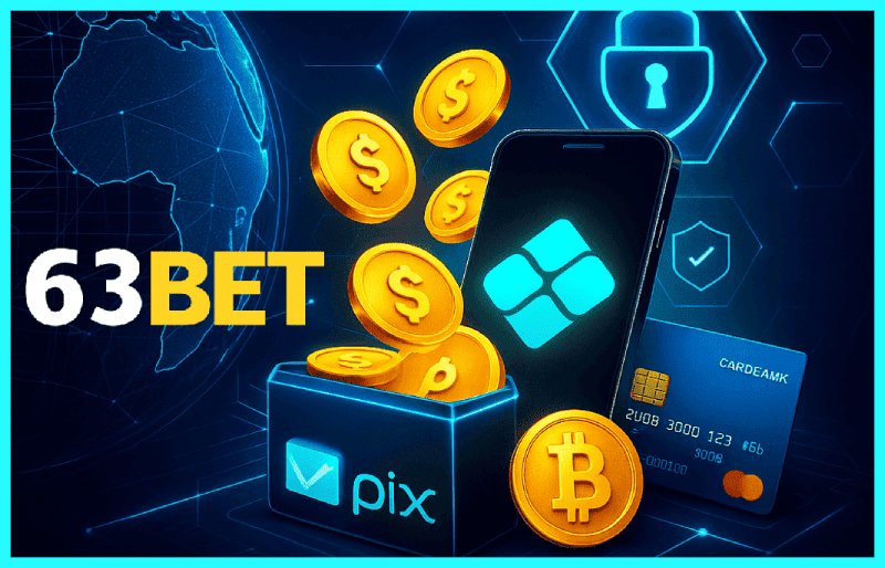 63BET com vários tipos de apostas esportivas