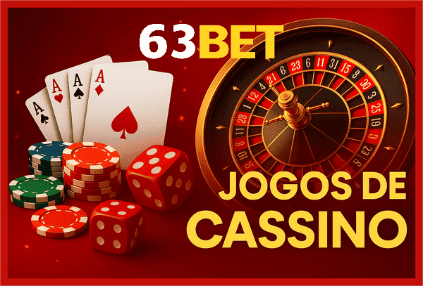 Variedade de jogos 63BET com 2.500 opções.